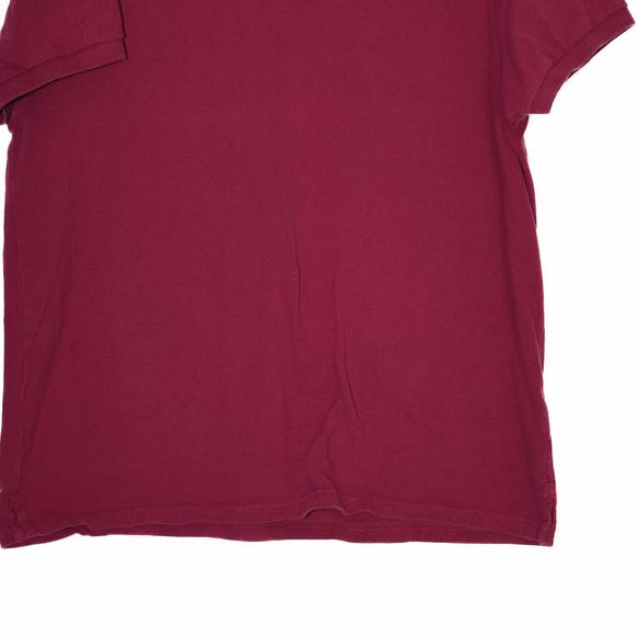 Old Navy Men Red Cotton Golf Polo Shirt Collared Short Sleeve Lightweight Sz XL - Picture 6 of 6